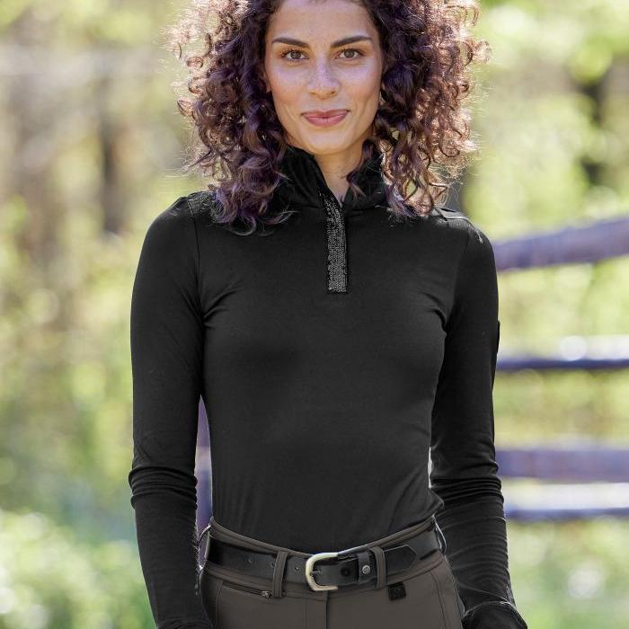 E.L.T Esthal Ladies Functional Shirt #colour_black