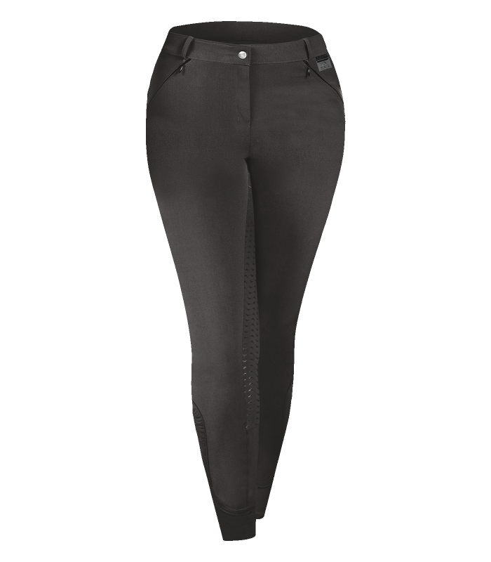 E.L.T Ladies Dahlia Silicone Riding Breeches #colour_mud