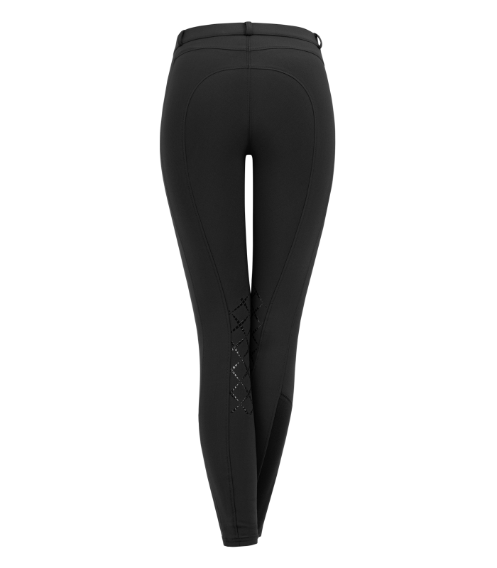 E.L.T Micro Child Knee Silicone Riding Breeches #colour_black