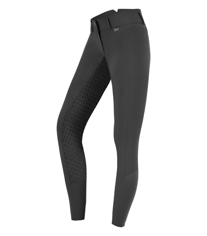 E.L.T Micro Child Sport Silicone High Waist Riding Breeches #colour_asphalt