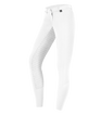 E.L.T Micro Ladies Sport Silicone Riding Breeches #colour_white