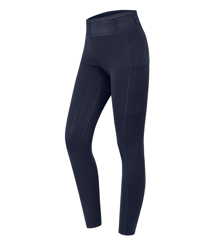 E.L.T Ladies Ella Glam Riding Leggings #colour_night-blue