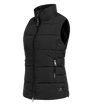 E.L.T Oxford Ladies Winter Light Weight Gilet #colour_black