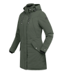 E.L.T Ontario Ladies Winter-Performance-Riding Parka #colour_dark-olive