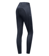 E.L.T Ella Ladies Knee Silicone Riding Leggings #colour_night-blue