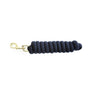 KM Elite Cotton Double Braided Leadrope Solid Colours #colour_black