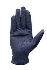 Coldstream Blakelaw Diamante Riding Gloves Navy