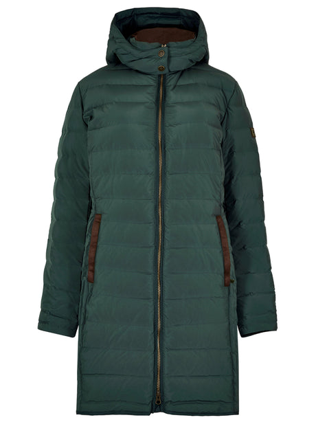 Dubarry Womens Ballybrophy Quilted Jacket #colour_winter-moss