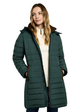 Dubarry Womens Ballybrophy Quilted Jacket #colour_winter-moss
