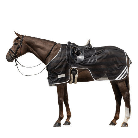 Waldhausen Reflex Riding Blanket #colour_black-silver-grey