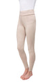 Hy Equestrian Ladies Melton Riding Tights #colour_ beige