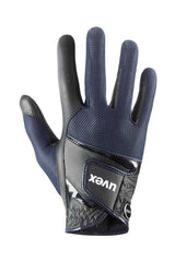 Uvex Sumair Glamour Riding Gloves #colour_black-blue