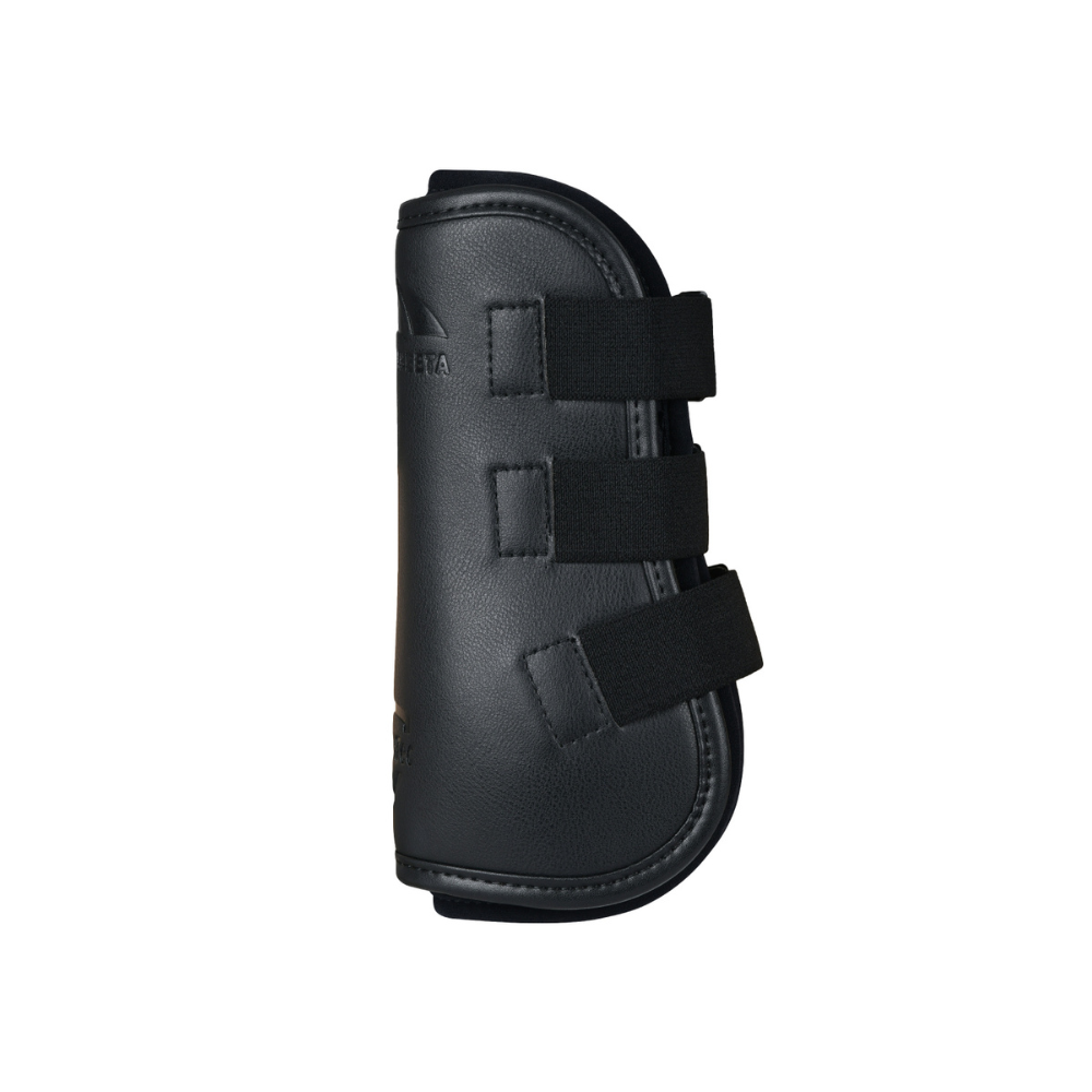 Weatherbeeta Tough-Tec Pro Open Front Boots #colour_black