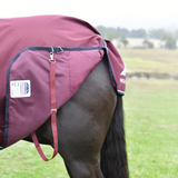 Weatherbeeta Comfitec Essential 50G Detach-A-Neck Turnout #colour_burgundy-navy