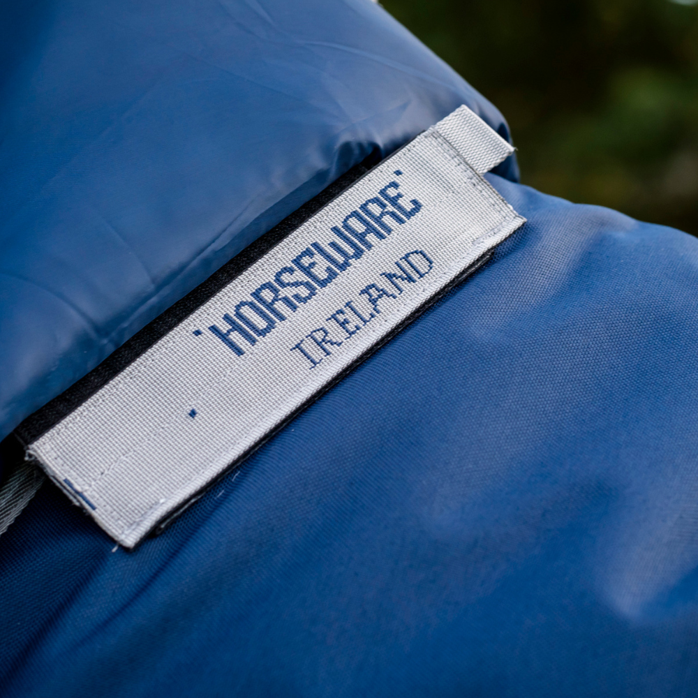 Horseware Ireland Amigo 1200D FieldSafe Plus 50g Turnout Rug #colour_navy-titanium-grey-silver