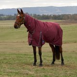 Weatherbeeta Comfitec Prelim 220G Combo Turnout #colour_burgundy-navy