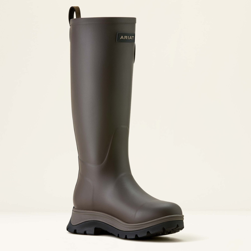 Ariat Women's Woodstock Rubber Boot  #colour_bracken-brown