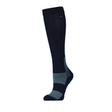 Weatherbeeta Adults Performance Knee Length Riding Sock #colour_navy-slate-blue