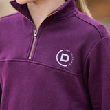Dublin Children's 1/4 Zip Fleece Pullover #colour_purple-violet
