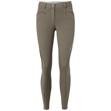 Mountain Horse Marilyn Flex 3/4 Grip Breeches #colour_urban-taupe