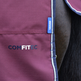 Weatherbeeta Comfitec Essential 360G Combo Turnout #colour_burgundy-navy