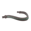 Mackey Emerald Sparkle Browband #colour_brown