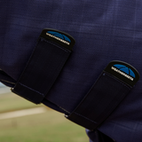 Weatherbeeta Comfitec Prelim 220G Combo Turnout #colour-navy-embossed-plaid
