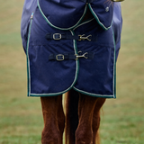 Weatherbeeta Comfitec Plus Dynamic 0G Detach-A-Neck Turnout #colour_navy-forest-green