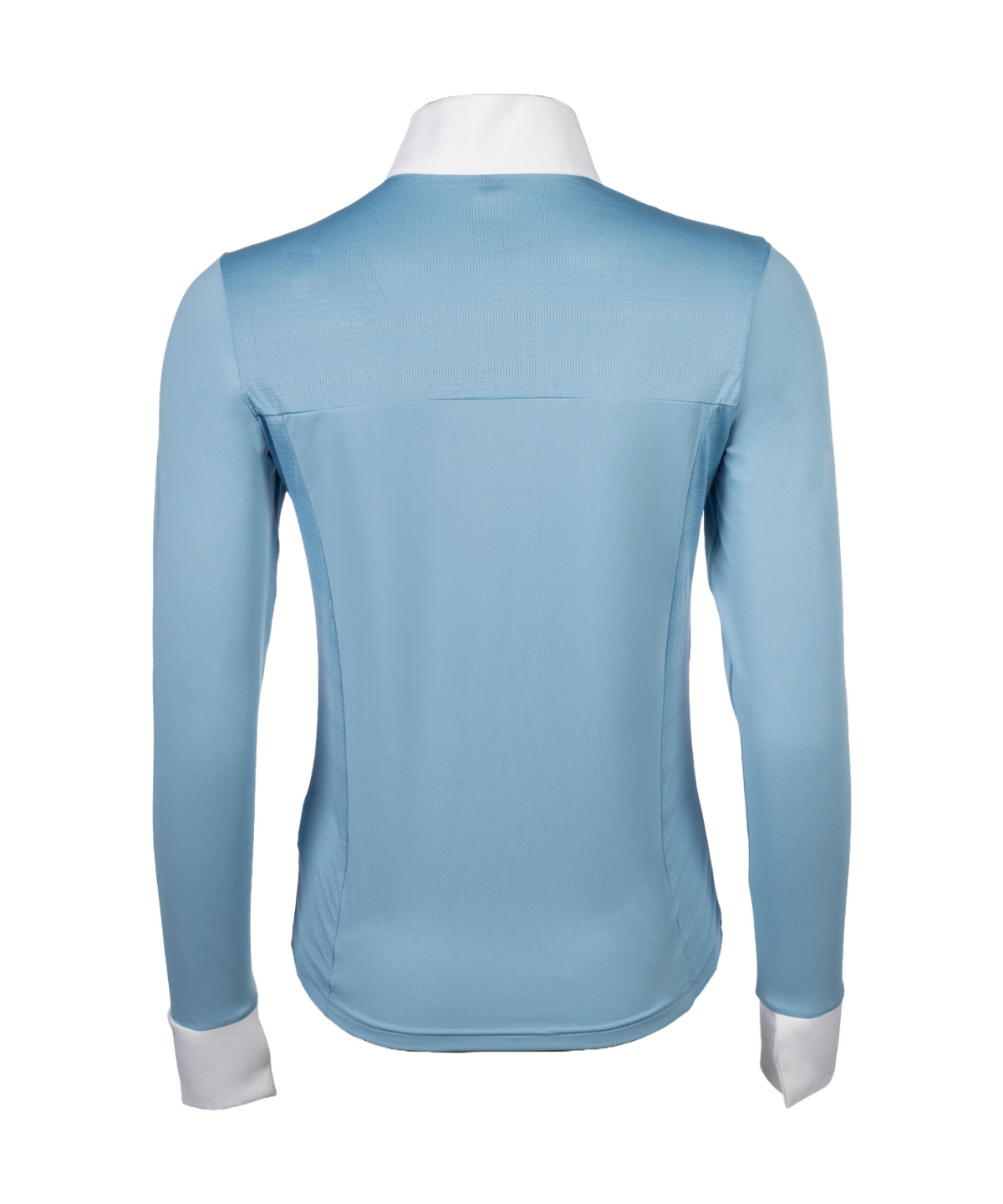 HKM Women's Long Sleeve Competition Shirt -Virginia- #colour_ice-blue