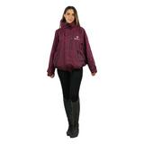 EQUIDRY Women's Thin Fleece Shortie #colour_plum