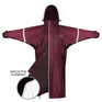 EQUIDRY Children's Thin Fleece Reflective Evolution #colour_plum