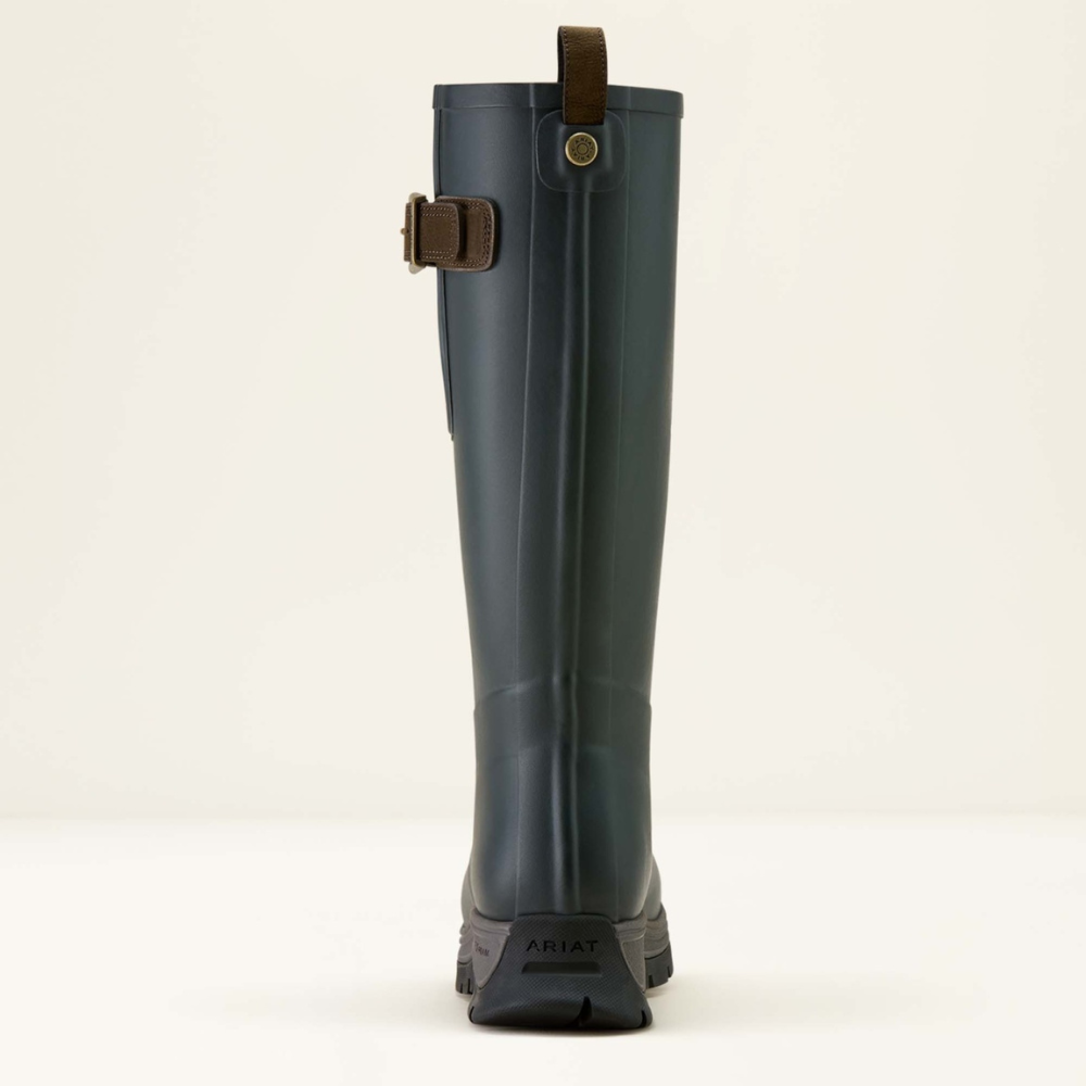 Ariat Women's Woodstock Rubber Boot  #colour_deep-navy