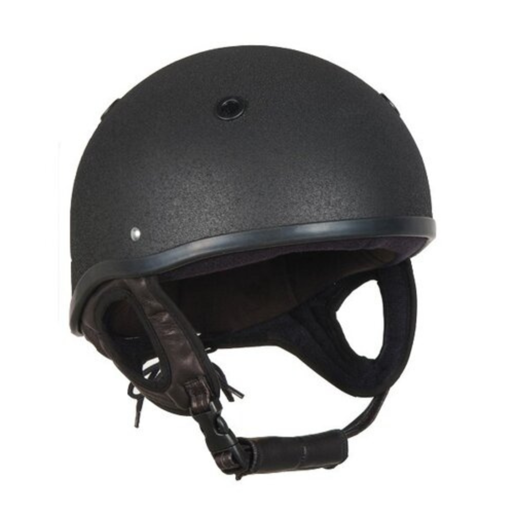 Champion Prolite Deluxe BD Jockey Helmet #colour_black