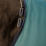 Horseware Ireland Amigo Ripstop 900 Fleece Lined 50g #colour_dynasty-green-navy-silver