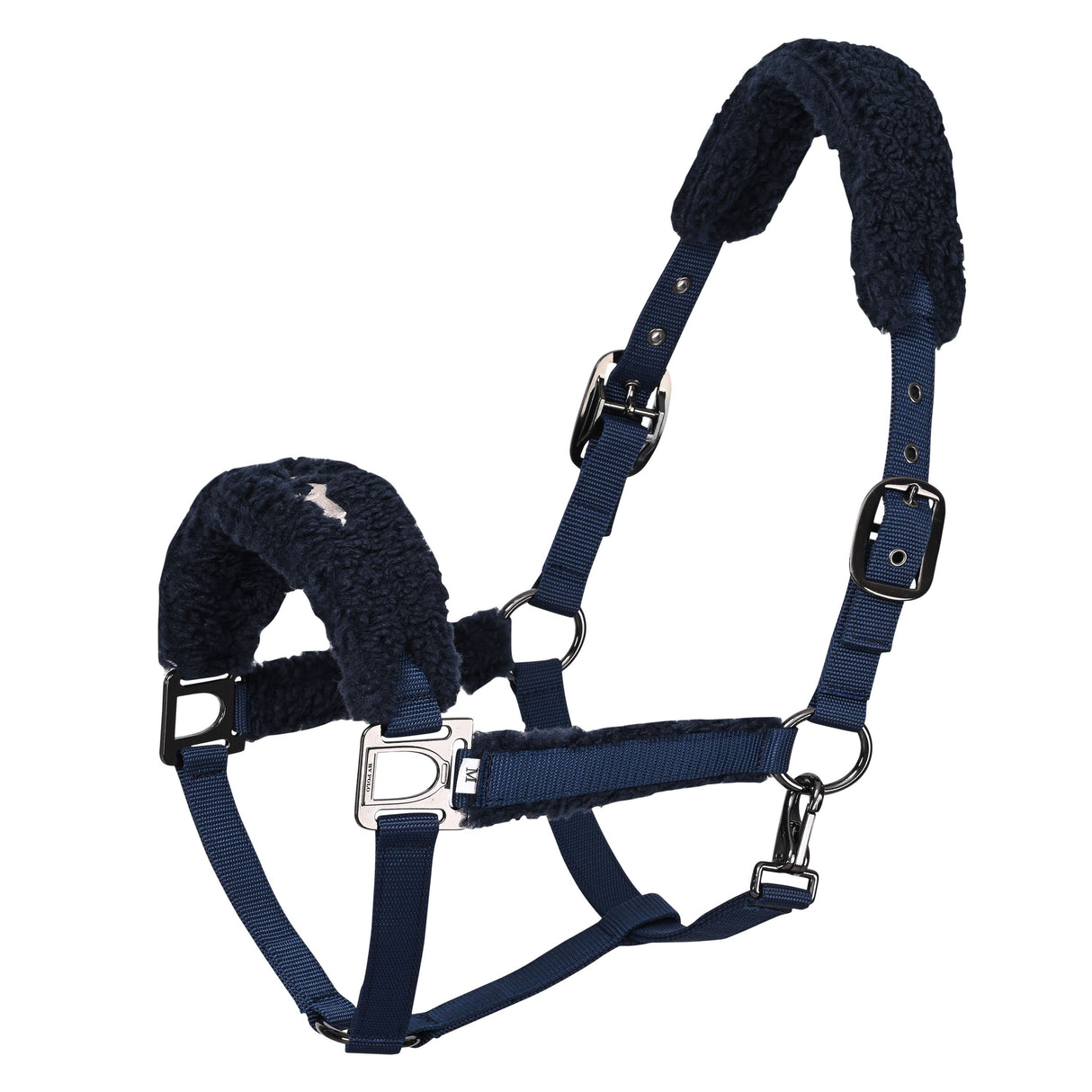 HV Polo Teddy Headcollar #colour_navy
