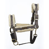 Coldstream Langlee Luxury Head Collar & Lead Rope #colour_grey