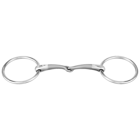 Sprenger Satinox Loose Ring Snaffle 12mm Stainless Steel Single Jointed 70mm Ring