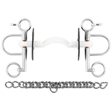 Sprenger Nathe Pelham Soft Mullen Mouth 15mm With 5.5cm Port Cheeks