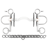 Sprenger Nathe Pelham Hard Mullen Mouth 15mm With 5.5cm Port Cheeks