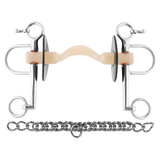 Nathe Pelham 20mm With Soft Mullen Mouth With Port & Long Cheeks