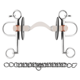 Sprenger Nathe Pelham 20mm With Hard Mullen Mouth With Port & Long Cheeks