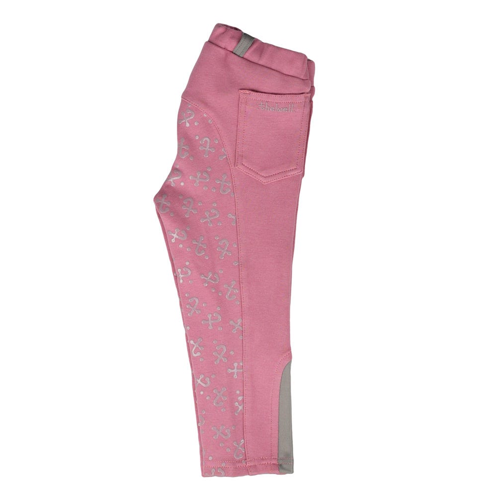 Hy Equestrian Thelwell Mini Tots Jodhpurs #colour_pastel-pink