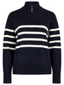 Dubarry Womens Fonthill Knitted Jumper #colour_navy