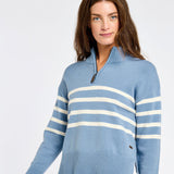 Dubarry Womens Fonthill Knitted Jumper #colour_dusty-blue