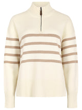 Dubarry Womens Fonthill Knitted Jumper #colour_oyster