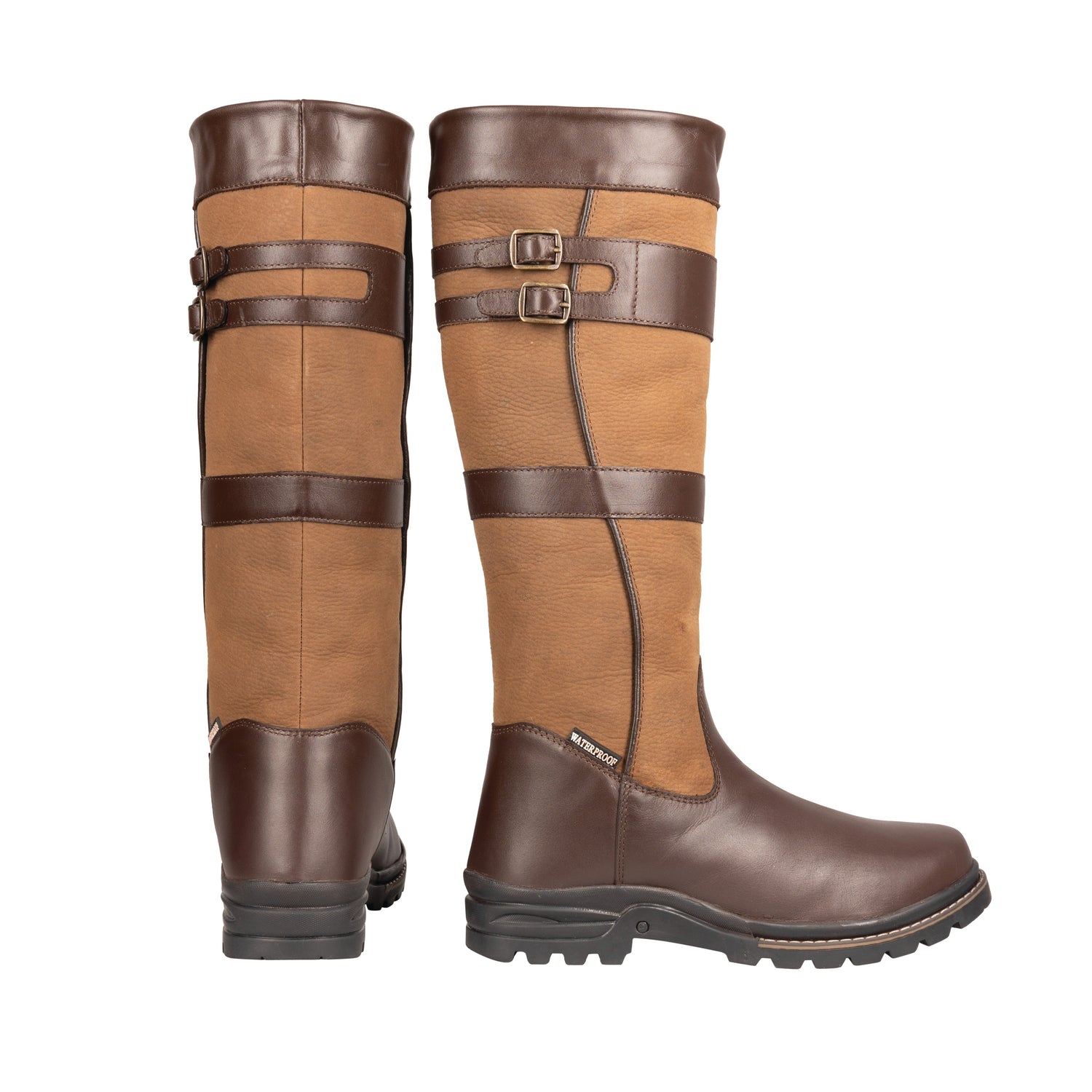 Hy Equestrian Edale Long Country Boot #colour_brown
