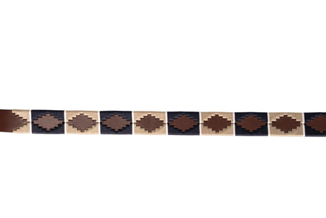 Hy Equestrian Elevate Polo Belt #colour_navy-fossil