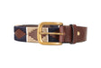 Hy Equestrian Elevate Polo Belt #colour_navy-fossil