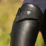 Hy Equestrian Children's Atrani Riding Boots #colour_black