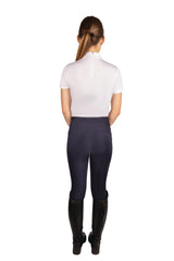 Hy Equestrian Children's Roka Regal Riding Tights #colour_navy